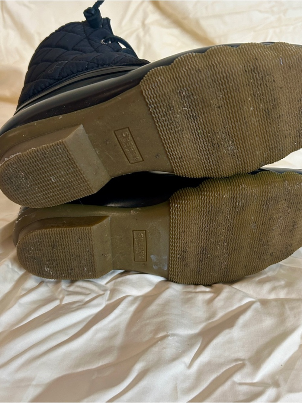 Sperry Top Sider Women's Sperry Saltwater Quilted Duck Boots  Size 6 - Picture 3 of 8